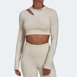 Adidas  Cream Long Sleeve Women's Top